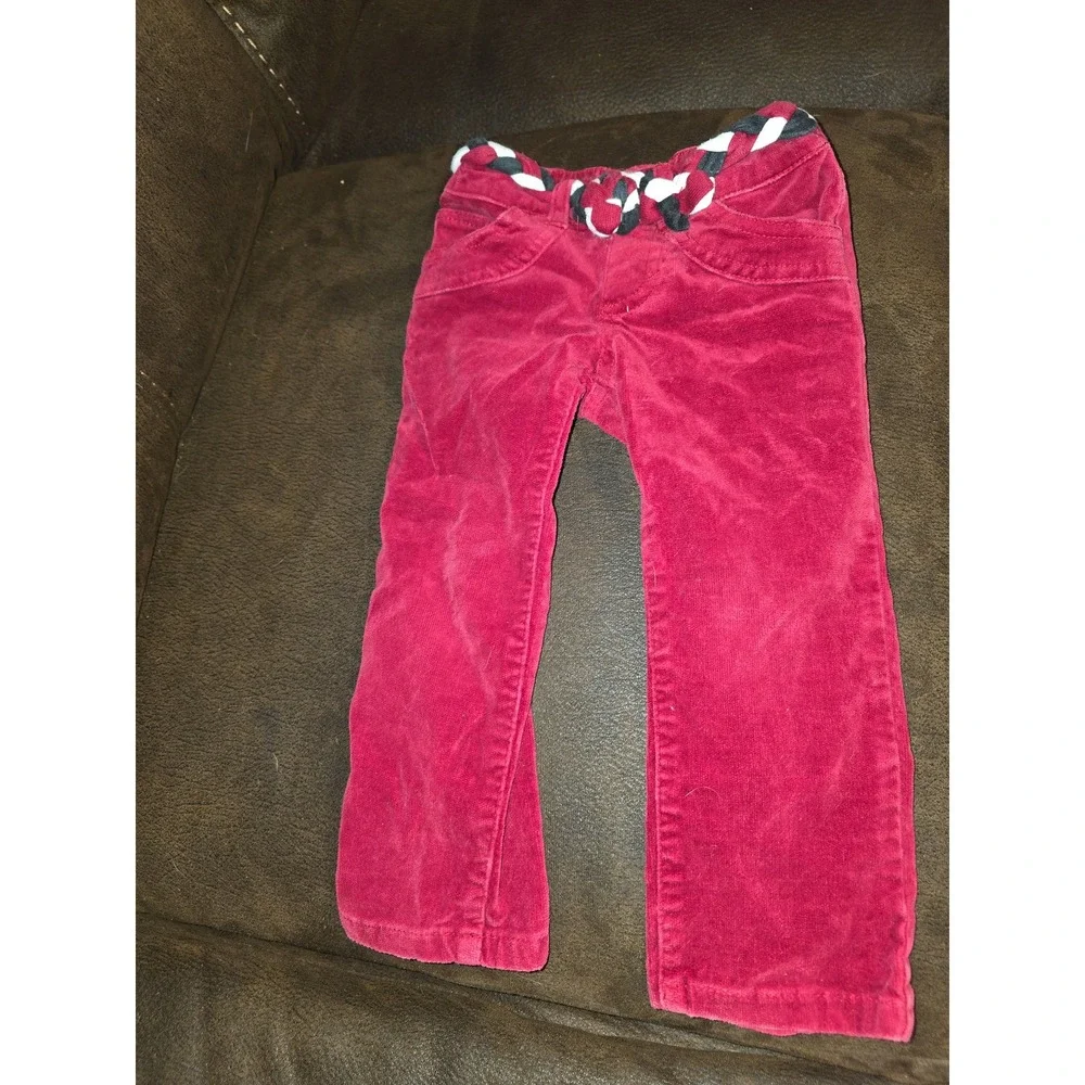 Gymboree alpine sweetie girls have smore fun top size 3 red pants size 2t